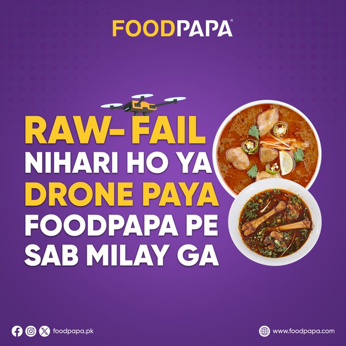 Food Papa New Food Delivery App in Pakistan